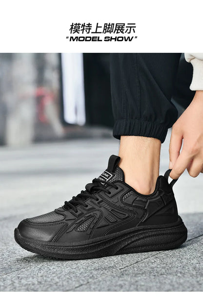 Shoes Four Seasons Breathable Light Non-slip Waterproof Oil-proof Kitchen work shoes Men's Outdoor Casual sports Shoe