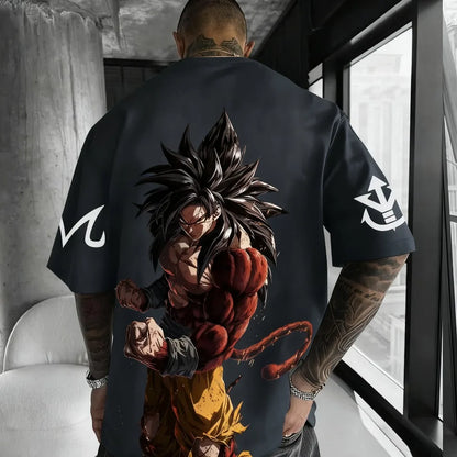 T-shirt 2025 Summer Men's and Women's Street Loose Casual Versatile Parent Child Clothing Top