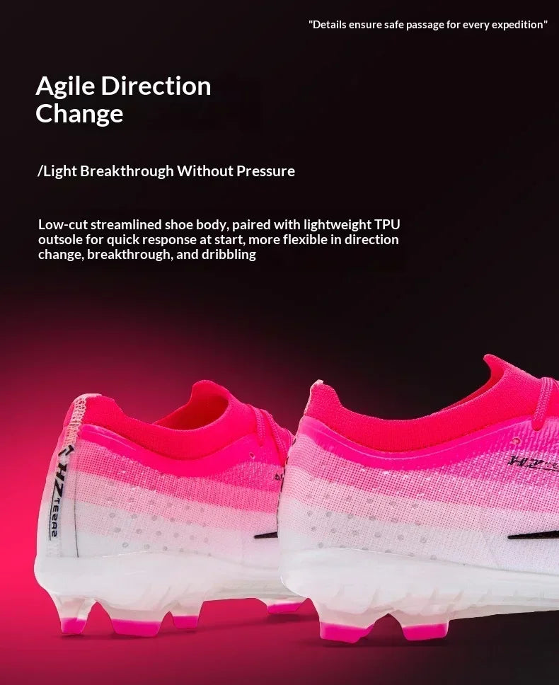 New Men Football Boots Futsal Cleats Unisex Soccer Shoes Hot Sale High-quality Professional Women Ultralight TF/FG Sneakers