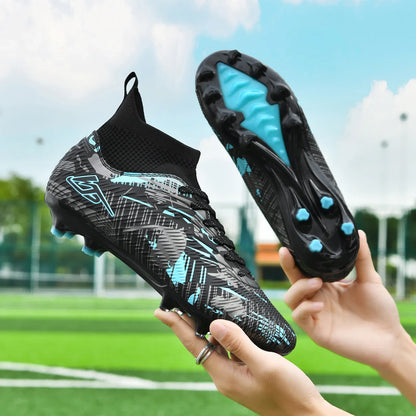 Men Soccer Shoes TF/FG Sneaker Boy Comfortable Society Original Resistant Top Quality Football Shoes Long Spikes Football Boots