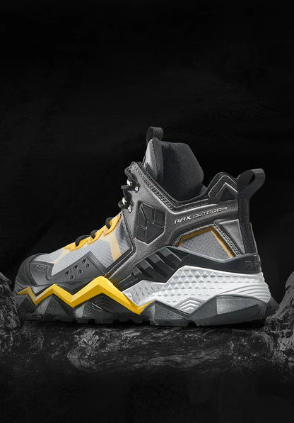 Men  Waterproof Hiking Shoes Breathable Hiking Boots Outdoor Trekking Boots Sports Sneakers Tactical Shoes