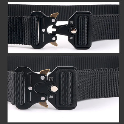 Plus Size 150cm 170cm Tactical Belt Quick Release Outdoor Military Belt Soft Real Nylon Sports Accessories Men Women Black Belts