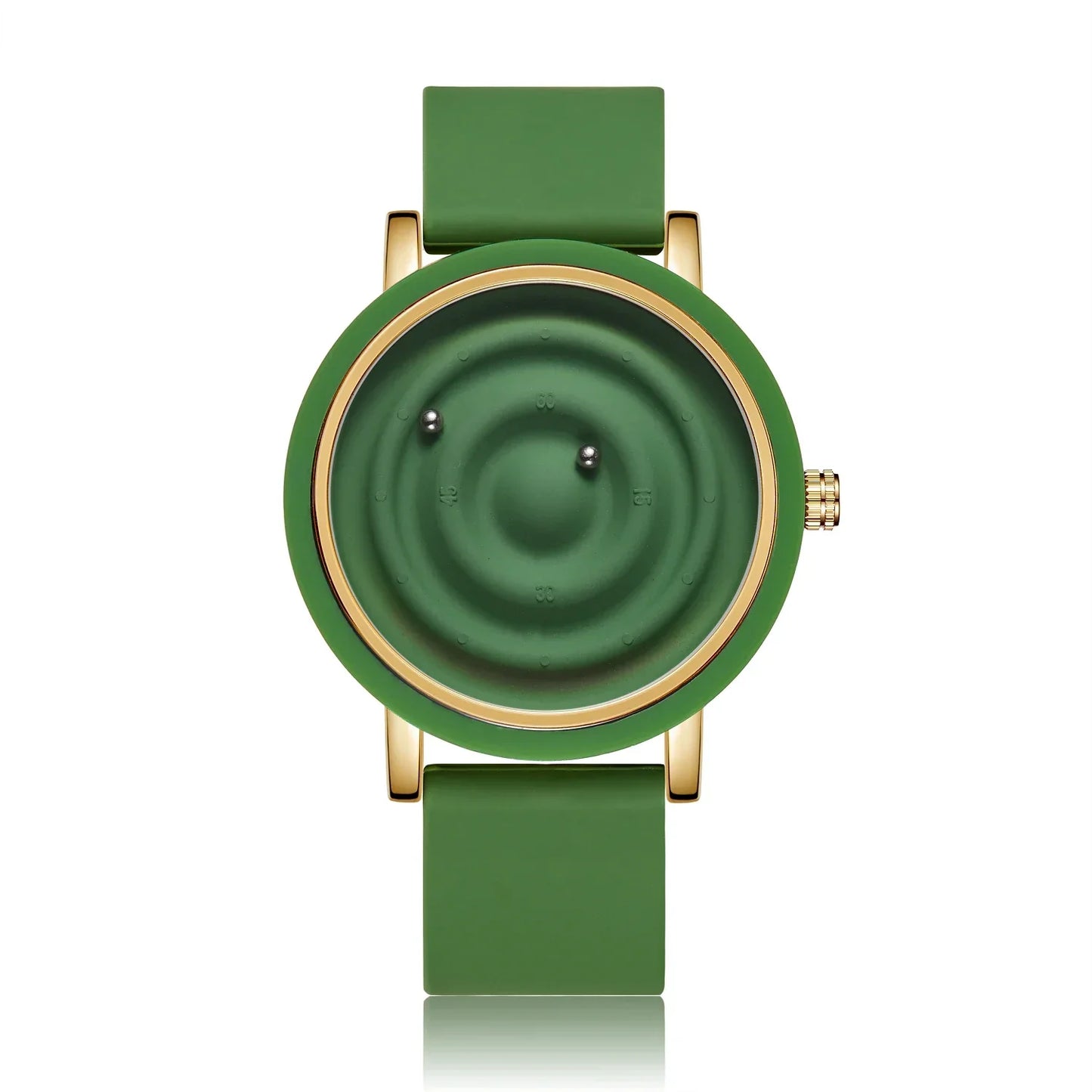Personalized fashionable floating magnetic pointer free ball bearing creative simple waterproof quartz watch student women men