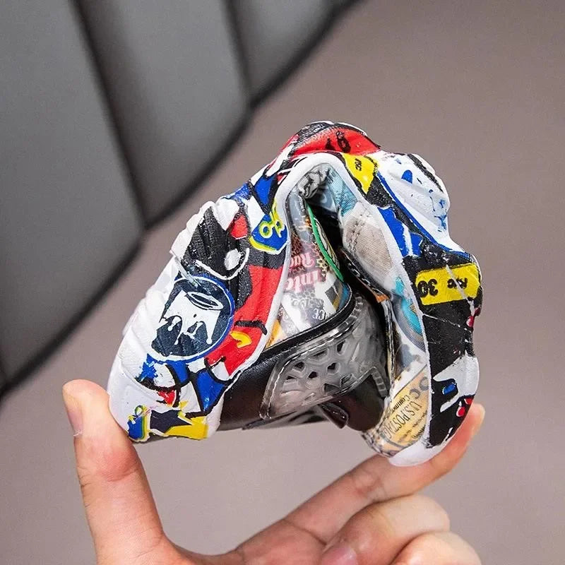 Spring Fall Kids Shoes Boys Girls Child Sneakers High Quality Casual Sports Tennis Flats Winter Outdoor Running
