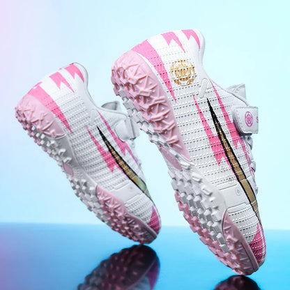 New Men Kids Soccer Shoes Match Professional Football Boots Cleats Non-Slip Drop Shipping Training Shoes Grass Boys Ultralight