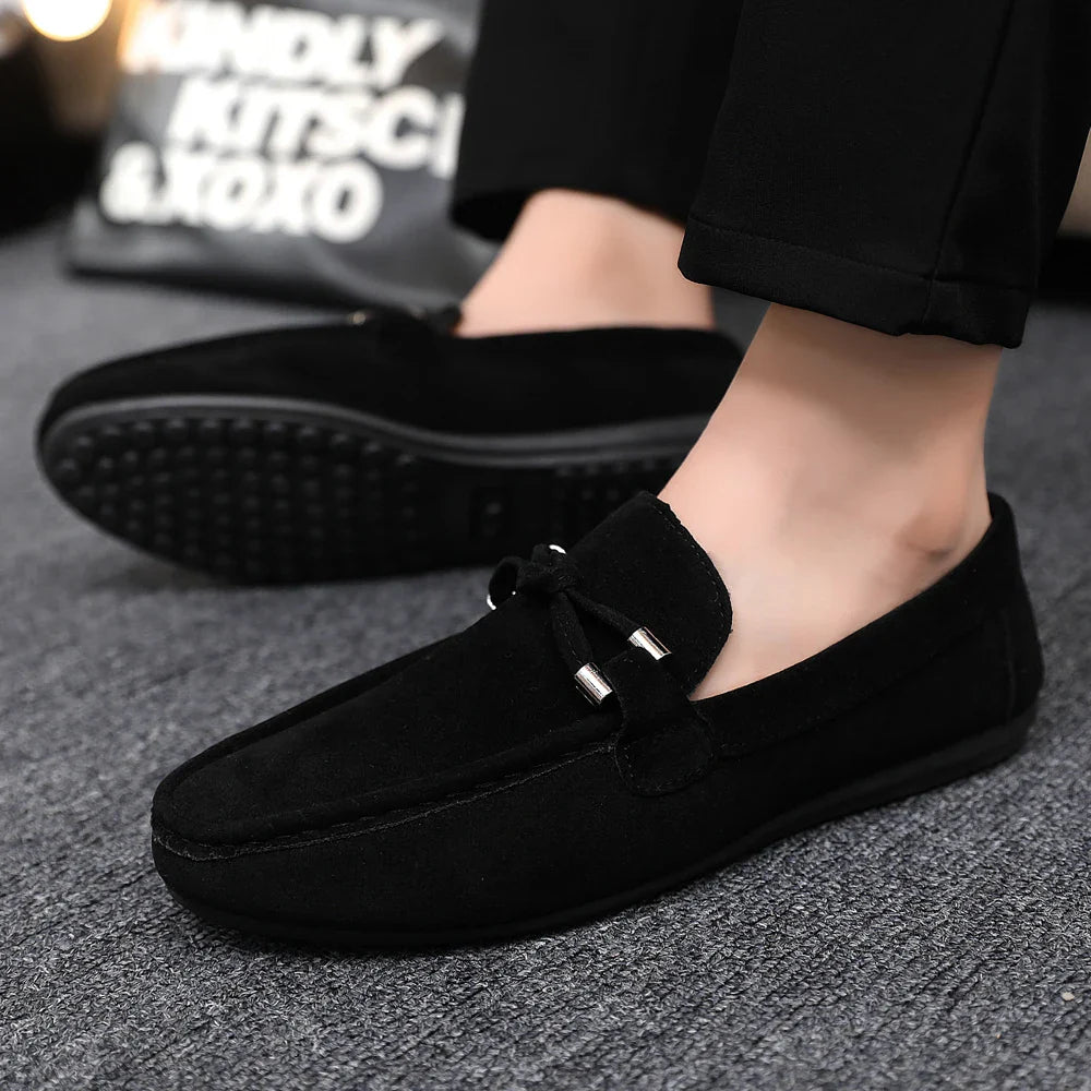 Men Loafers Soft High Quality Spring Autumn Shoes Men Casual Shoes Warm Slip on Flats Driving Shoes