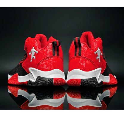 Children Basketball Shoes For Boys Girls Trainers High Top Sneakers Kids Training Shoes Outdoor Non-slip Children's Sports Shoes