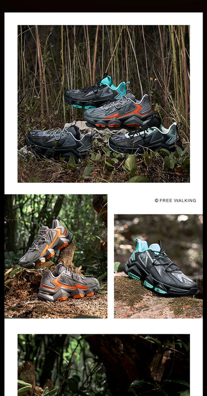 Men's Breathable Hiking Shoes Outdoor Trekking Shoes Kayaking Wakling Quick Drying Sports Sneakers Climbing Camping Boots