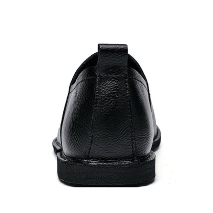 Mocassins Casuais Retrô Masculinos de Sola Macia Confortáveis e Antiderrapantes Feitos à Mão para Sapatos de Negócios Casuais 38-47