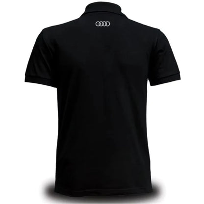 Racing Team Streetwear Polo Cotton T-Shirt Men's Casual Club Rider Party Clothing