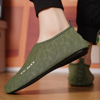 Men's Shoes Breathable Thin Bottom Light Driving Loafers Casual Socks Shoes Men Slippers Comfortable Walking Mens Shoes
