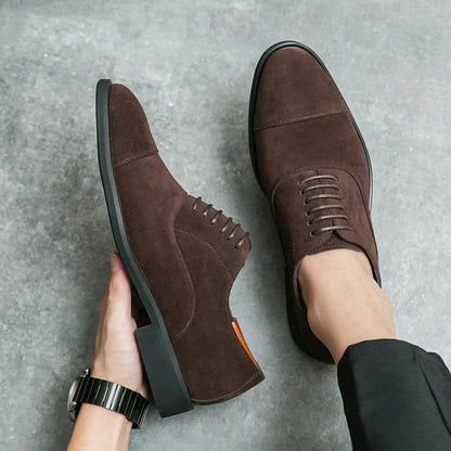 Dress Oxfords Men's Formal Shoes Casual Business Flats Leisure Footwear Party Loafers Retro Men Moccasins Zapatillas Para Hombre