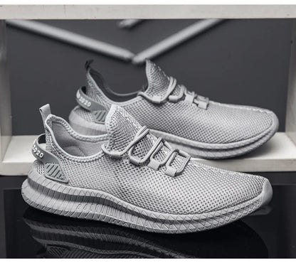Summer Mesh Men Shoes Breathable Mens Sneakers Trendy Lightweight Walking Big Size Man Tenis Shoes