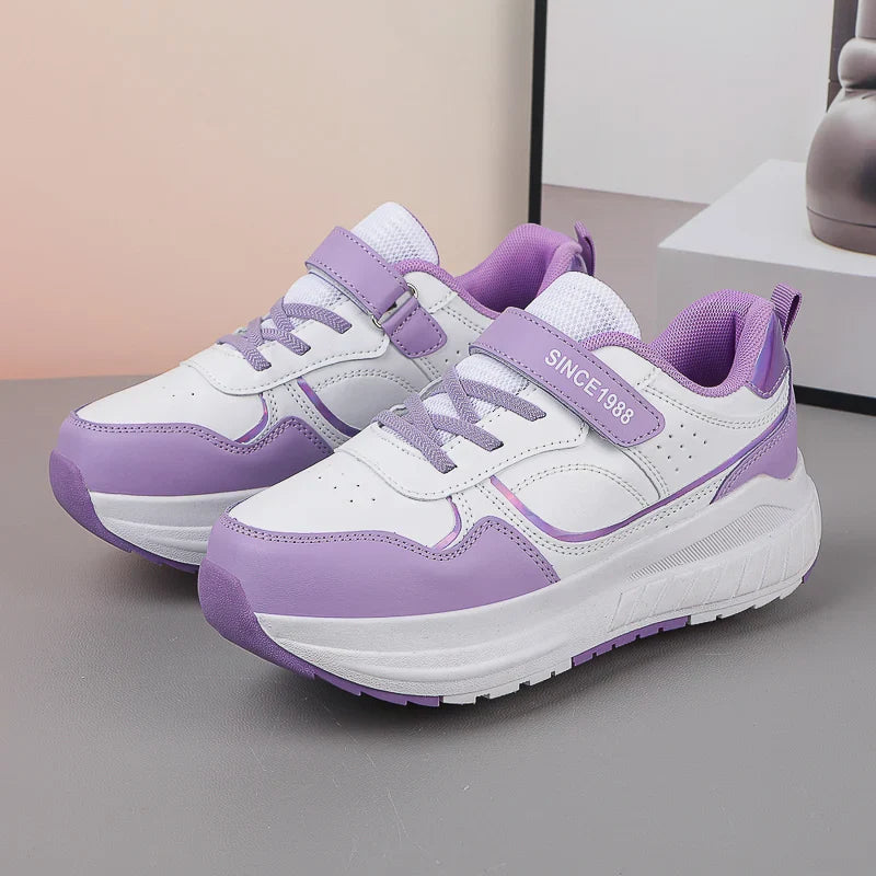 Roller Skate Shoes Kids Autumn 2024 Children Fashion Casual Sports Toy Birthday Gift Games Boys 4 Wheels Sneakers Girls