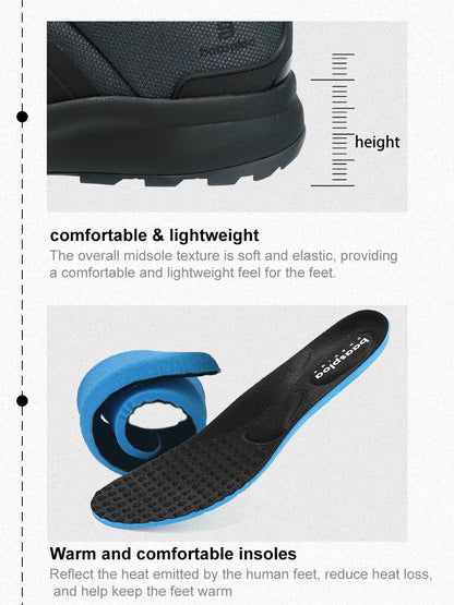 Men Hiking Shoes Classic Business High Quality Male Trekking Climbing Sneakers Non-slip Luxury Designer Outdoor Shoe