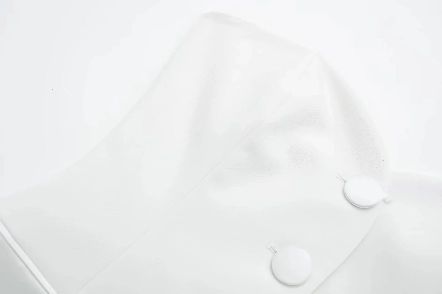 Summer Women Elegant White Top Front Button Corset Tube Top Strapless Sleeveless 2024 Fashion Y2k Female Chic Top