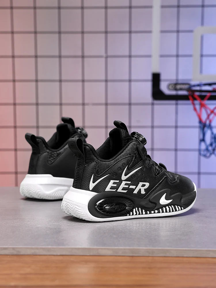 Children's basketball shoes, teenagers' ankle shoes in autumn and winter, boys' casual shoes and outdoor running shoes