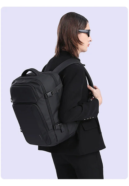 New Design Large Capacity Oxford Men 15.6 inch Laptop Backpack Softback Business Waterproof Backpacks with USB Charing