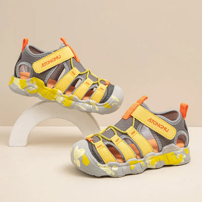 New Girls Sandals Children Water Shoes Cute Outdoor Non-slip Kids Sports Shoes Girls Boy Sandals Sneaker 4 To 12 Years