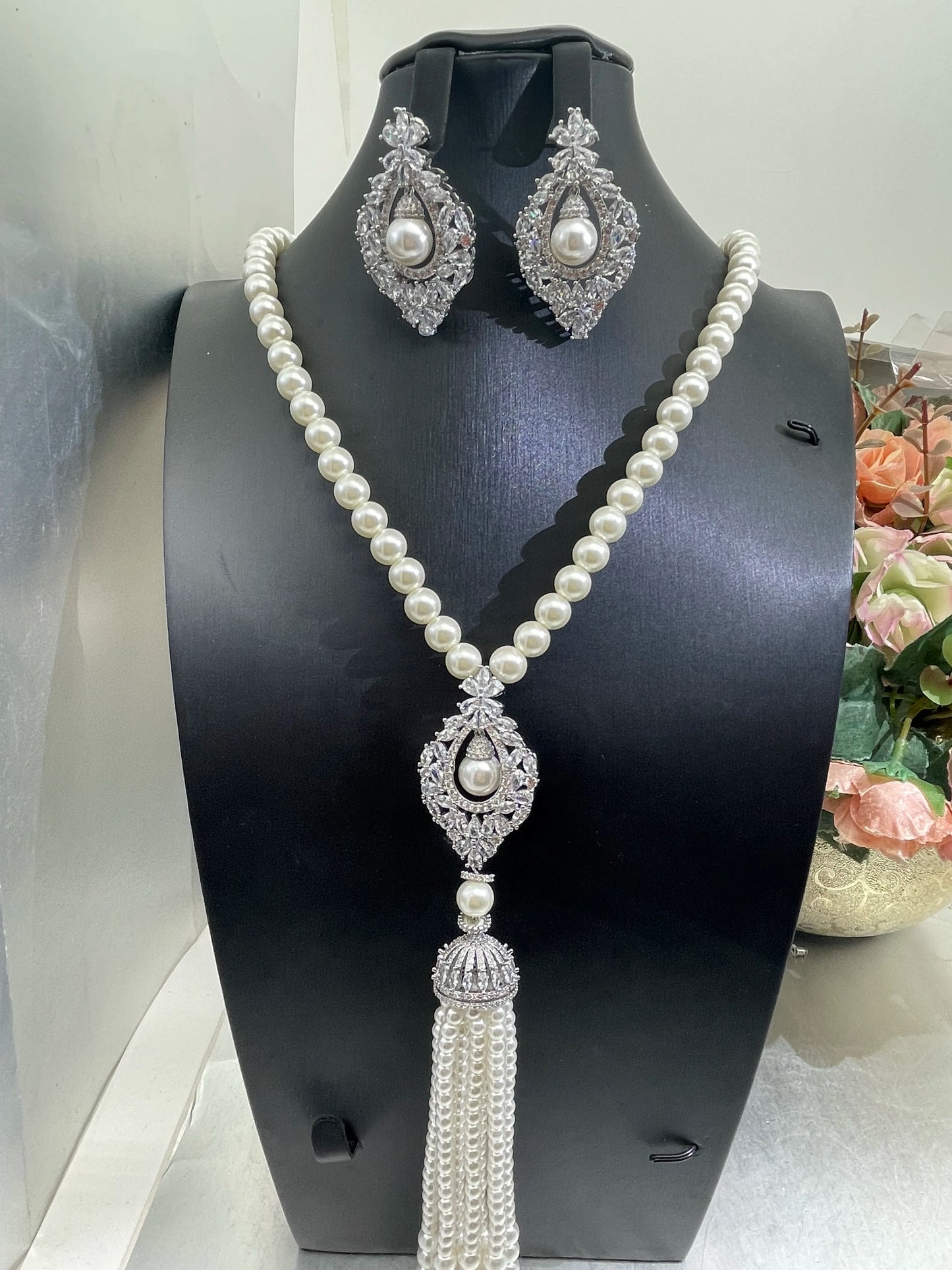 Nigeria 2pcs Bridal Zirconia Jewelry Sets For Women Party, Luxury Dubai Nigeria CZ Crystal Wedding Jewelry Sets