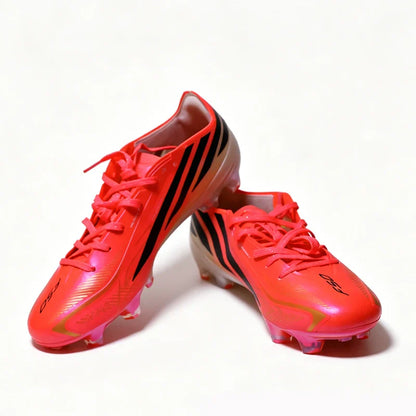 2026-F50 High Quality Mens Soccer Shoes Breathable Non-Slip Turf Soccer Cleats Pink TF/FG Training Football Boots Chuteira Campo