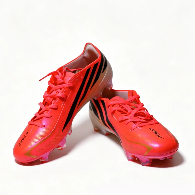 2026-F50 High Quality Mens Soccer Shoes Breathable Non-Slip Turf Soccer Cleats Pink TF/FG Training Football Boots Chuteira Campo
