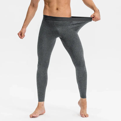 Men's Running Leggings Quick Dry Gym Fitness Sports Pants Workout Training Jogging Sports Trousers Compression Sport Pants