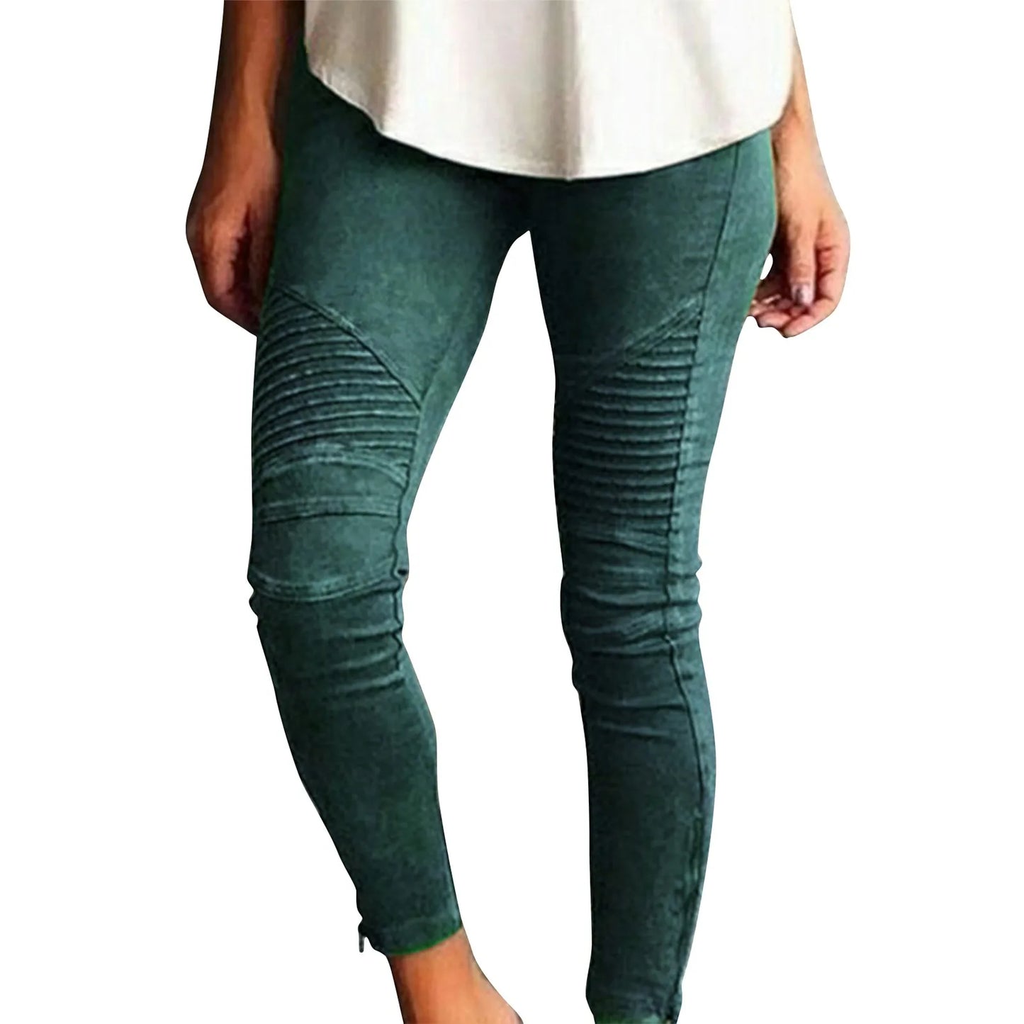 Women's Pants Casual Slim Pencil Pants High Waisted Jeans