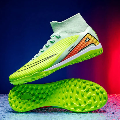 New Men Soccer Shoes Cleats Football Boots Professional Women Unisex Ultralight Match Grass Futsal High-quality TF/FG Sneakers