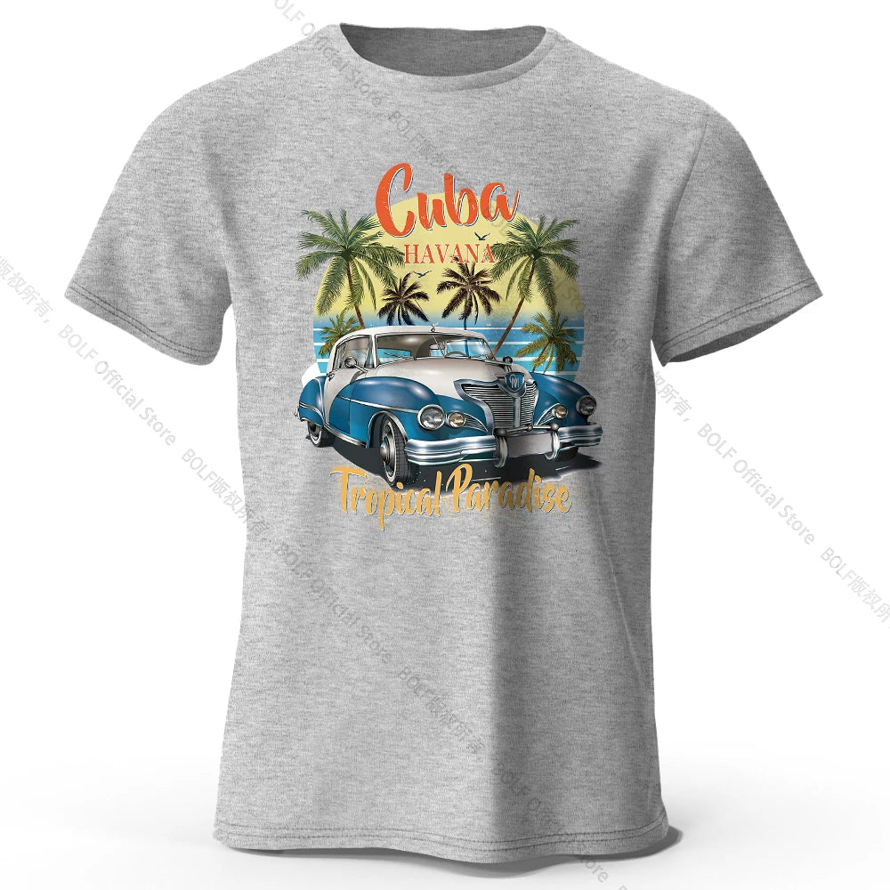 Seaside Market Medal Printed Unisex Men Women T-Shirt Tees Tops 100% Cotton Anchor Graphic Coastal Souvenir Wear