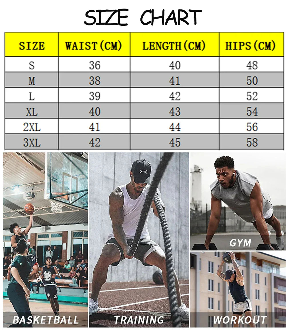 Y2K Summer Men Streetwear Anime Berserk Oversize Active Athletic Gym Short Pants Training Fitness Workout Track Shorts Clothes