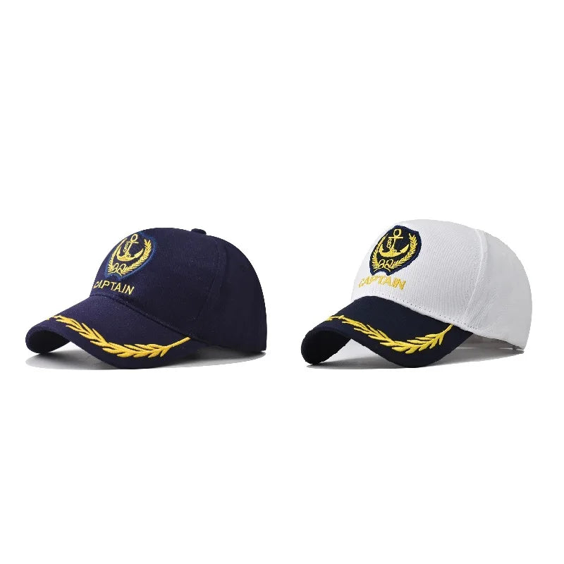 Men Women Baseball Caps Embroidered Captain & First Mate Hats Boating Marine Sailor Perfect Nautical Gift Presents Party Fun Hat