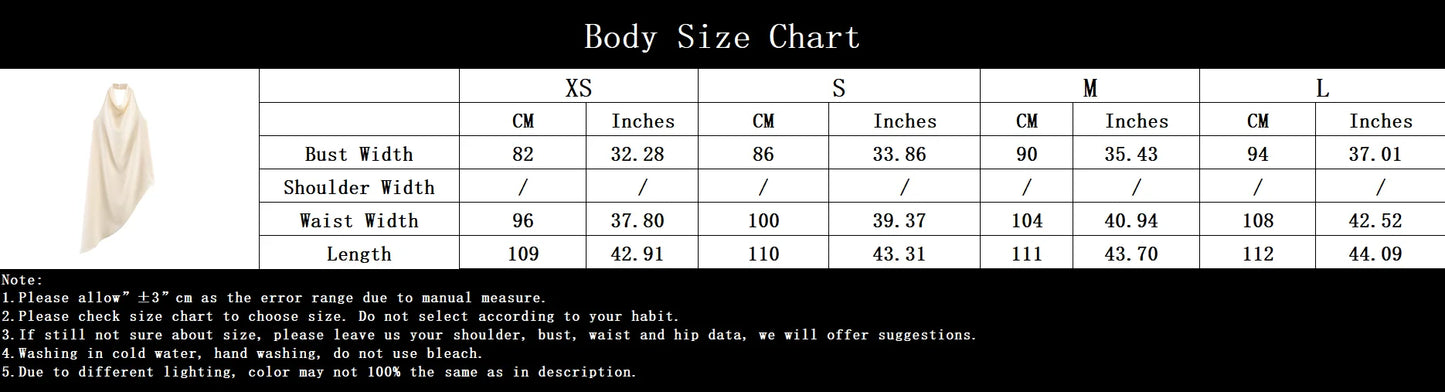 Chic Sexy Women Backless Asymmetric Neck-mounted White Tops Modern Fashion 2026 Spring Valentine's Day Night Party Vest