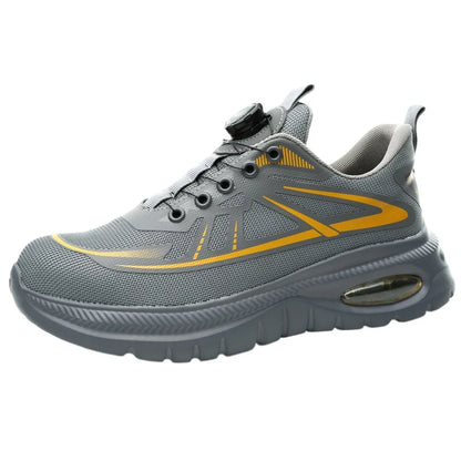 Work Safety Shoes Smash-proof and Puncture-proof Sports Safety Shoes Outdoor Mountaineering Wear-resistant Steel Boots