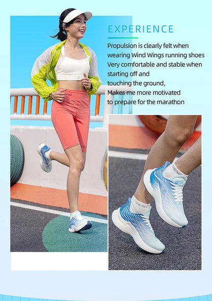 Wind Wings Breathable Speed Running Shoes Men Sports Casual Women Sports Shoes Light Men Outdoor Jump Rope