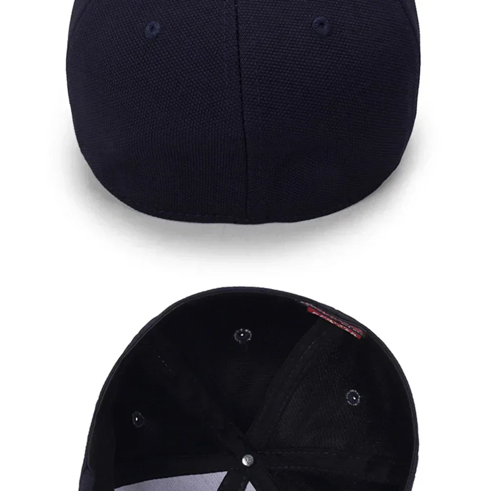 2025 High Quality Baseball Cap Men Snapback Hats Caps Men Fitted Closed Full Cap Women Gorras Bone Male Trucker Hat Casquette
