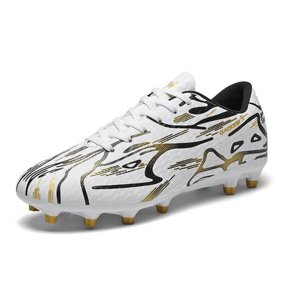 Soccer Shoes Child Football Shoes Outdoor Non-Slip Futsal Shoes Kids Sneakers Boys Low-cut Lightweight Children's Sports Shoes