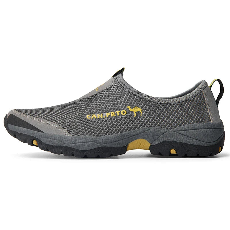 Fashion Summer Shoes Men Casual Shoes Mesh outdoor Breathable Slip-on Flats Men Sneakers Comfortable Water Loafers Zapatillas