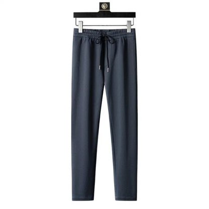Spring and Autumn New Sportswear Suit Men's Casual Breathable High-end Jacket Trousers Stand-up Collar Zipper Open Mens Clothes