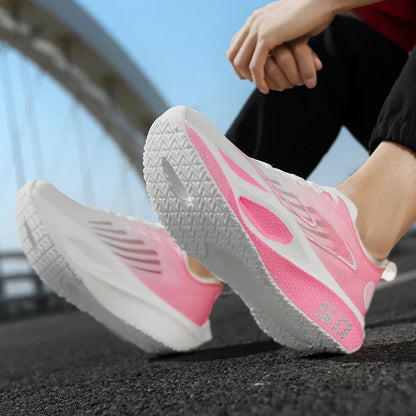 New Sports Shoes for Men&Women, Running Sneakers, Carbon Plate, Male Marathon Racing, Shock-absorbing, Athletics Training Shoes