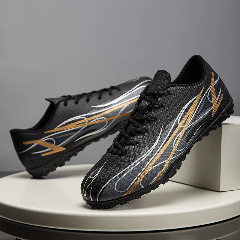Large Size 46 47 Football Shoes for Men Training Sports Matches Artificial Grass TF Spike Cross-Border Shoe Male Footwear
