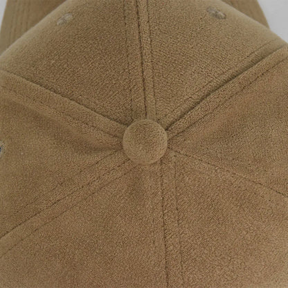 Solid Suede Retro Baseball Caps For Men Women Spring Autumn Street Snapback