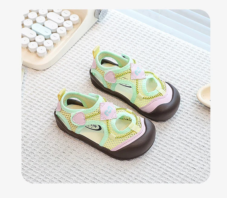 Boys Girls Recycled Adventure Sandals 2026 New Summer Kids Sporty Sandals Non-slip Versatile Chic Outdoor Barefoot Hiking Shoes