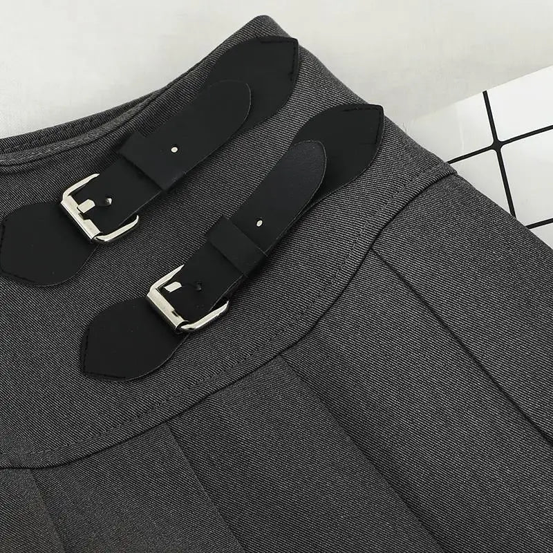 Women Skirts High Waist Retro All-match Slim Hipsters Young Style Design Streetwear Cool Girls Casual