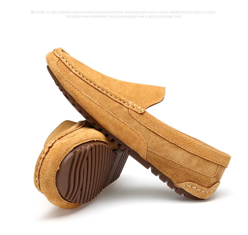 Leather Man Loafers Luxury 2022 Casual Shoes For Men Boat Shoes Handmade Men Slipon Driving Shoes Male Moccasins Zapatos