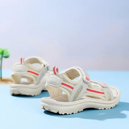 Summer Breathable Sport Sandals for Boys Girls Casual Children Beach Shoes Kids Soft Sole Non-slip Comfortable Open Toe Sandals