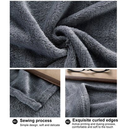Soft coral fleece air conditioning blanket summer thin new home furnishings coral fleece air conditioning blanket thin