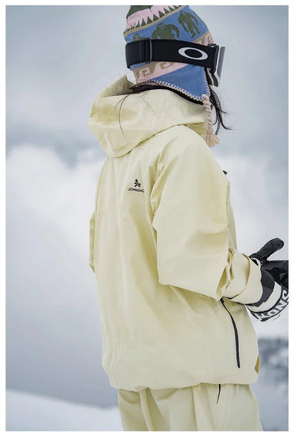 John Snow Winter Ski Suits Men And Women Outdoor Waterproof Breathable Warm Snowboarding Suit Sets Skiing Jacket And Pant