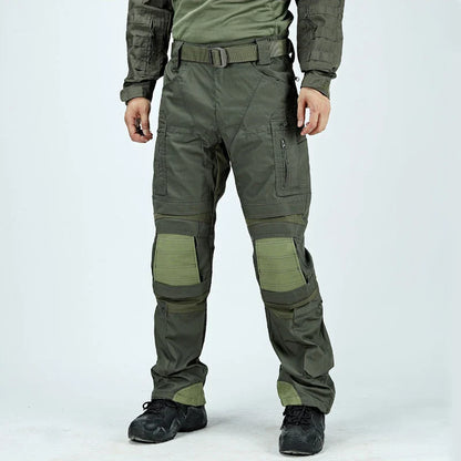 Outdoor Tactical Pants Casual Waterproof Cargo Pant Men New Training Trousers Wear-Resistant Multi Bag Casual Man Pant New