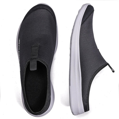 Summer Half Slippers for Men Trendy Men's Flat Bottom Casual Shoes Soft Sole Support Shoes Men's Sneakers Zapatos De Hombre